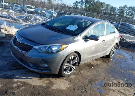 2016 Kia Forte Ex z USA, uszkodzony, nr VIN KNAFZ4A84G5529893